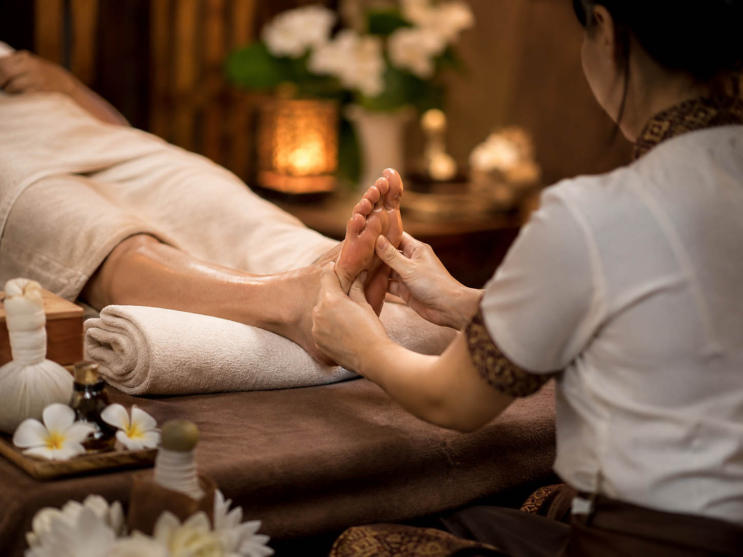 Fußmassage